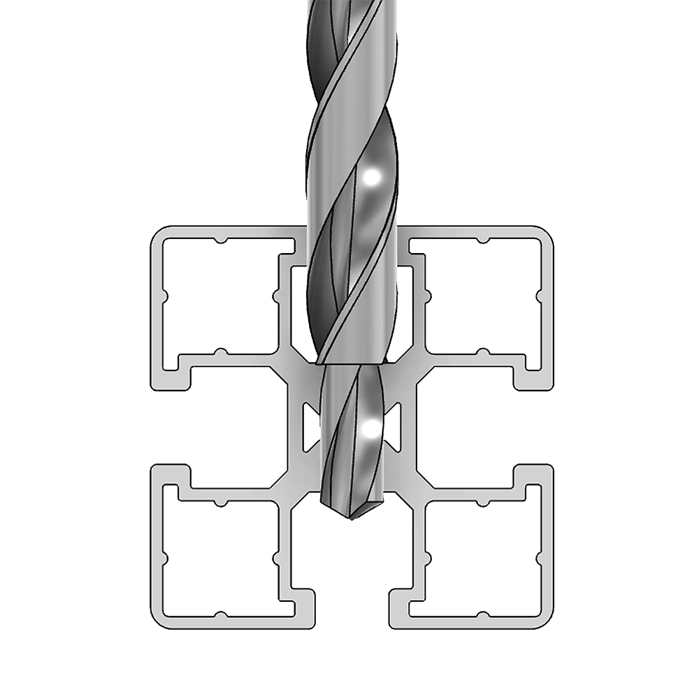 23-606-SD STEP DRILL 7MM-10MM FOR M6 SCREW